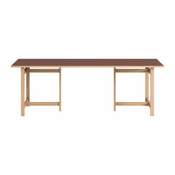 Moebe Rectangular matbord Burgundy 220x90 cm