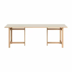 Moebe Rectangular matbord Light grey 220x90 cm