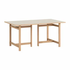 Moebe Rectangular matbord Light grey 160x90 cm