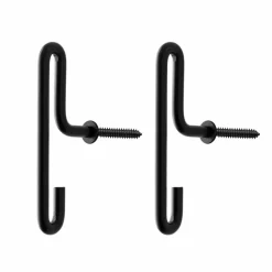 Moebe väggkrok small 2-pack Svart