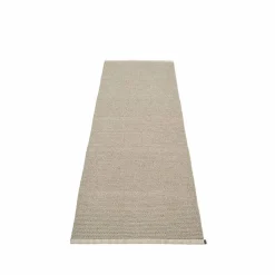 Mono gångmatta dark linen/linen 85x260 cm