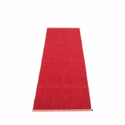 Mono gångmatta dark red/red 85x260 cm