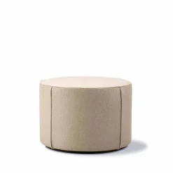 Mono sittpuff Grand linen beige-Ø55 cm