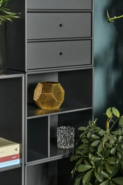 Montana Mini 1007 hylla 35x35 cm Anthracite
