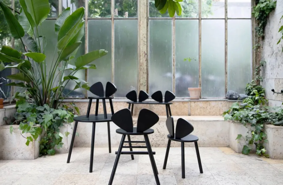 Mouse Chair barnstol Svart