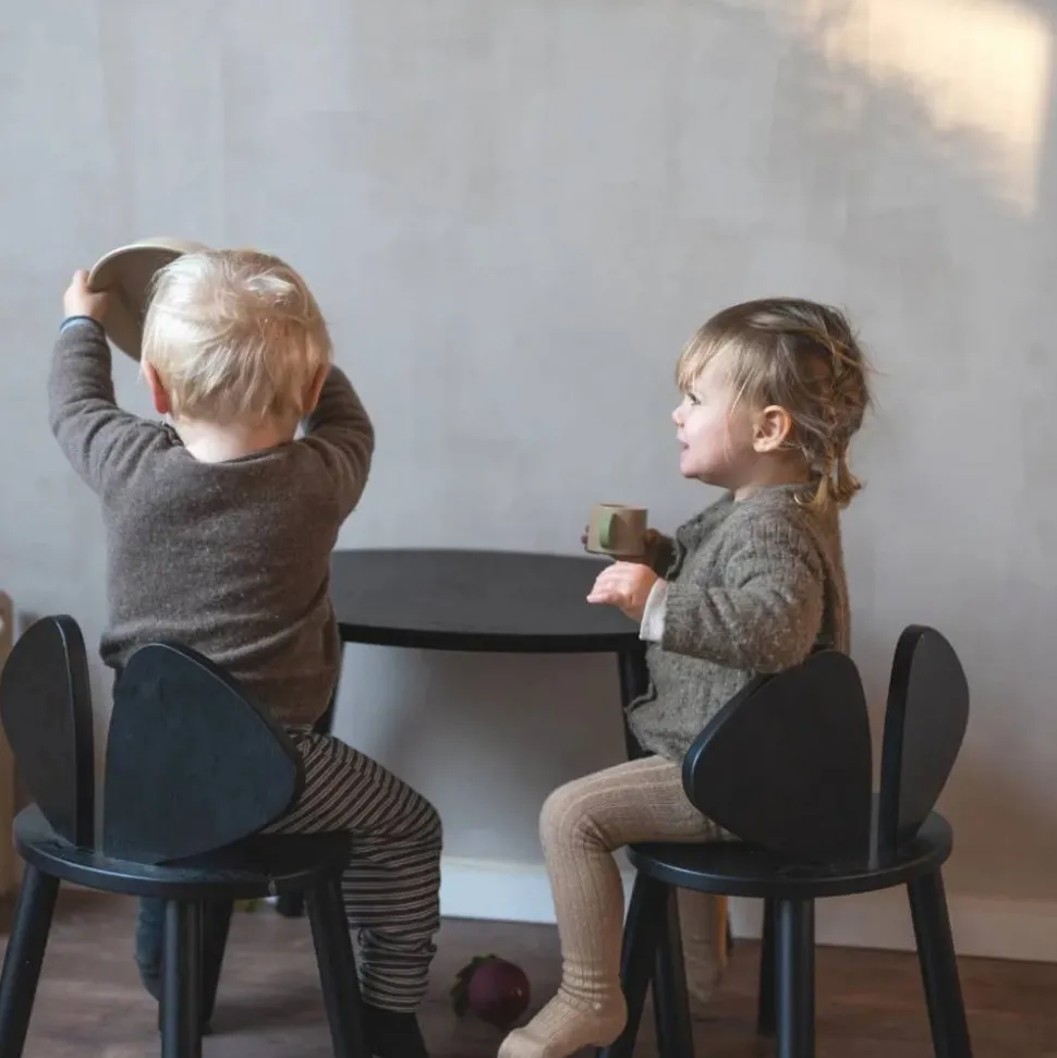 Mouse Chair barnstol Svart