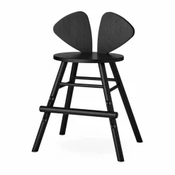 Mouse Chair Junior stol Svart