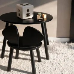 Mouse Table barnbord Svart