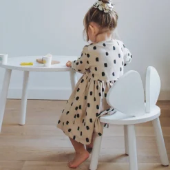 Mouse Table barnbord Vit