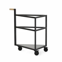 Move serveringsvagn ek svartbets big marmor marquina glas