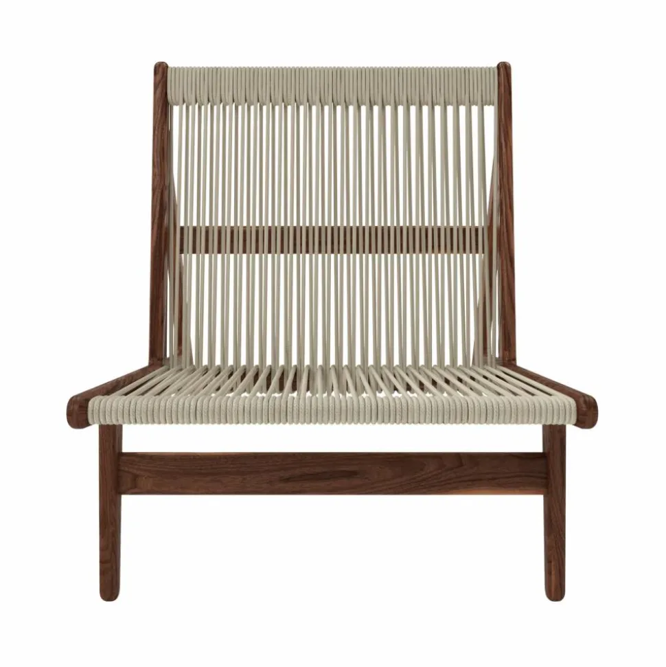 MR01 Initial Chair lounge chair Oljad valnöt