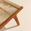 MR01 Initial Outdoor lounge chair Oljat irokoträ