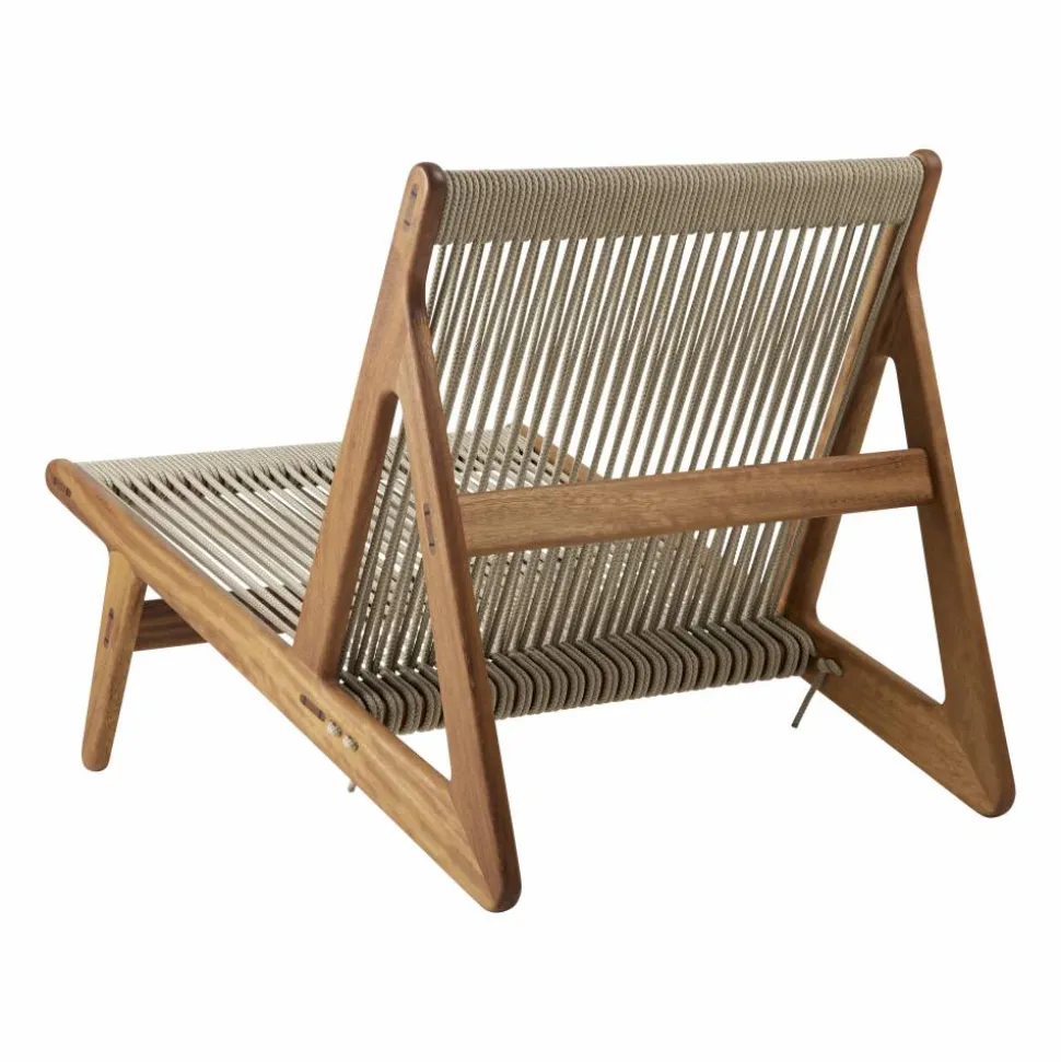 MR01 Initial Outdoor lounge chair Oljat irokoträ