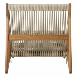 MR01 Initial Outdoor lounge chair Oljat irokoträ