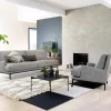 Mr. Jones soffa 230 cm Aurora 2 beige-svart