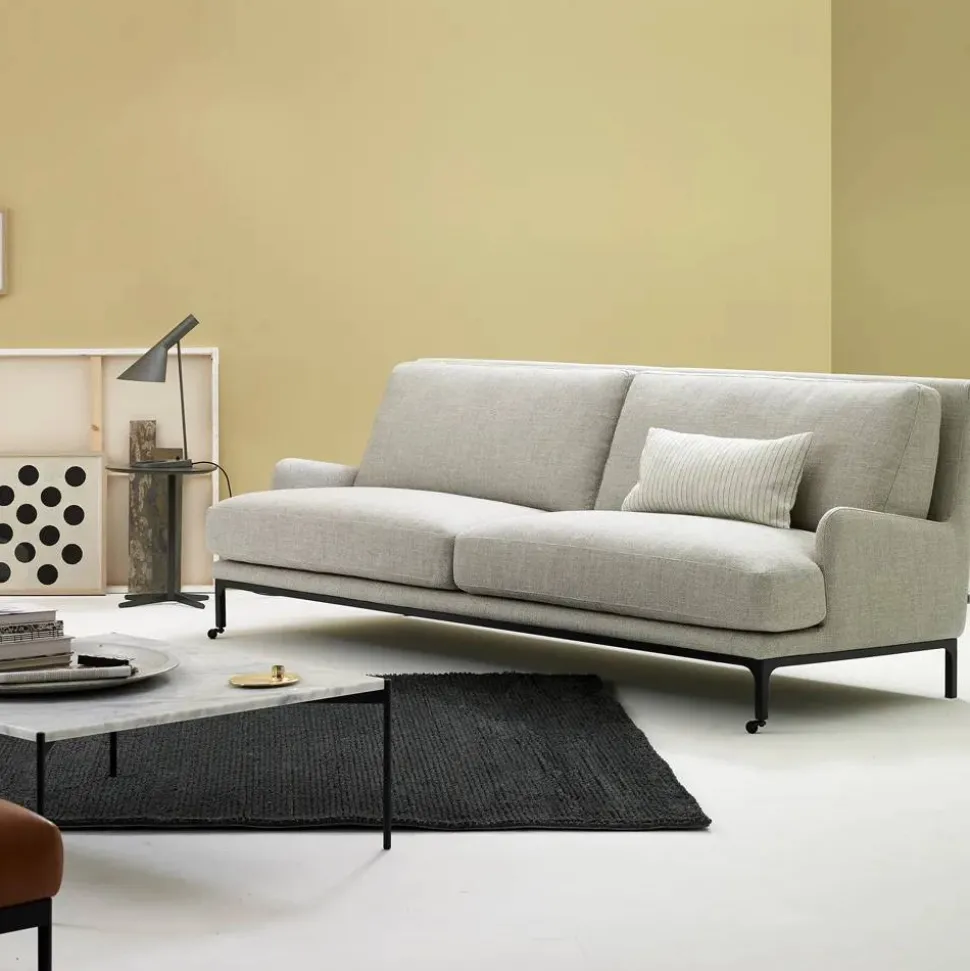 Mr. Jones soffa 230 cm Aurora 2 beige-svart