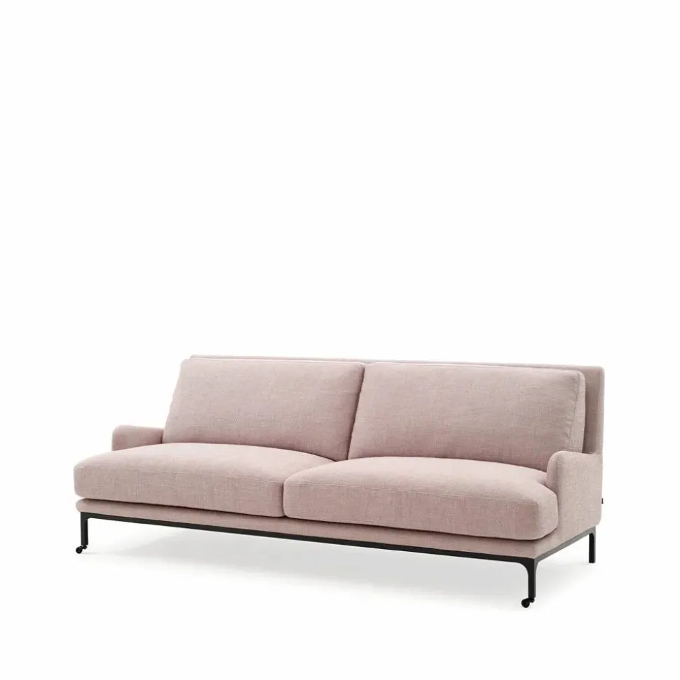 Mr. Jones soffa 230 cm Aurora 11 rosa-svart