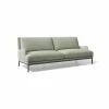 Mr. Jones soffa 230 cm Lumo 185 grön-inga hjul
