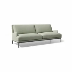 Mr. Jones soffa 230 cm Lumo 185 grön-inga hjul