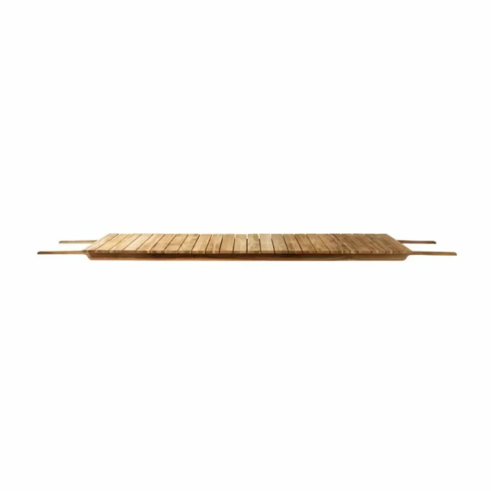 M4 Sammen Central Plate M2/M3 iläggsskiva 90x185 cm teak nature oiled