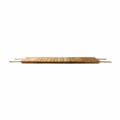 M4 Sammen Central Plate M2/M3 iläggsskiva 90x185 cm teak non treated