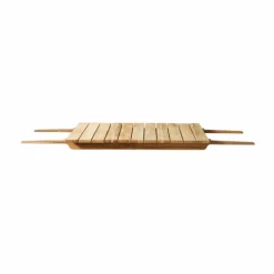 M4 Sammen Central Plate M2/M3 iläggsskiva 90x84 cm teak nature oiled