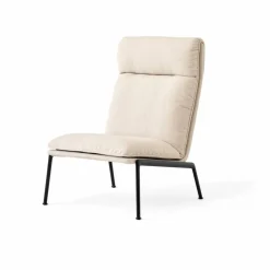 Muno LN16 High back loungefåtölj Warm black-Cifrado 0221