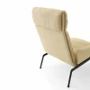 Muno LN17 High back loungefåtölj Warm black-Clay 0007