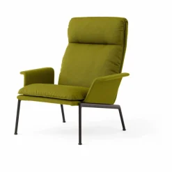 Muno LN17 High back loungefåtölj Warm black-Vidar 0956