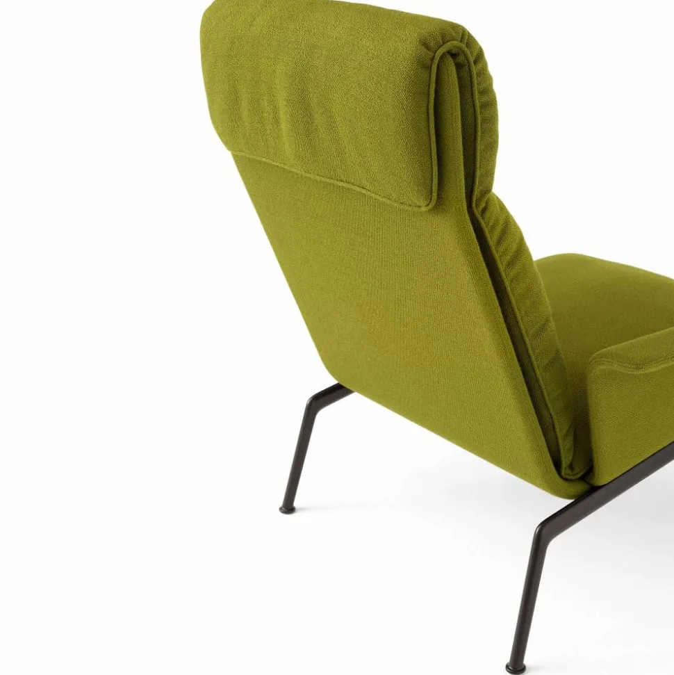 Muno LN17 High back loungefåtölj Warm black-Vidar 0956
