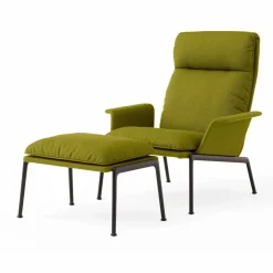 Muno LN17 High back loungefåtölj Warm black-Vidar 0956