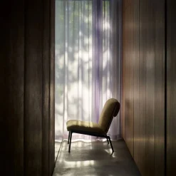 Muno LN18 loungefåtölj Warm black-Clay 0007