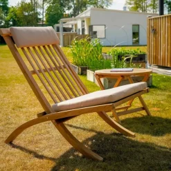 Muskö loungefåtölj Teak