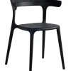 Muubs Luna Stripe stol Svart