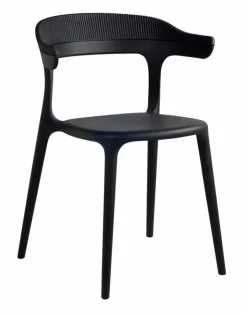 Muubs Luna Stripe stol Svart
