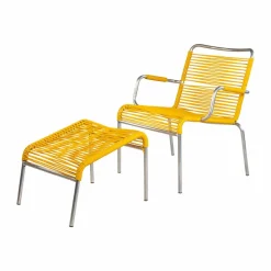 Mya Lounge karmstol Yellow