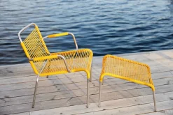 Mya Lounge karmstol Yellow