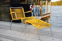 Mya Lounge karmstol Yellow