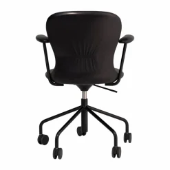 Myko karmstol med hjul Elmosoft 99999-RAL 9005