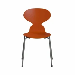 Myran 3101 stol paradise orange silvergrått stativ