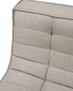 N701 soffa 3-sits Tyg Ecru beige