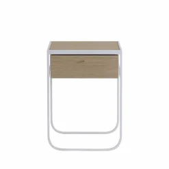 Nati Tati Drawer sängbord white vitlaserad ek