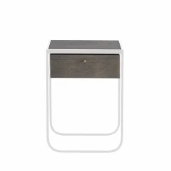 Nati Tati Drawer sängbord white rökt ek