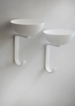 Nest klädhängare Vit matt