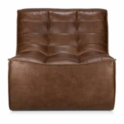 N701 fåtölj Läder Chestnut