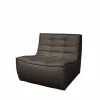 N701 fåtölj Tyg dark grey
