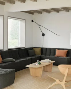 N701 hörnmodul rak Moss Eco fabric