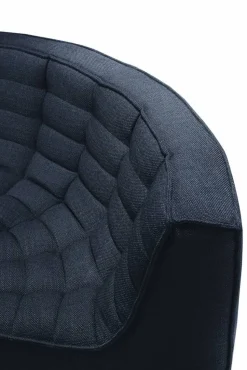 N701 hörnmodul rundad 90° Graphite Eco