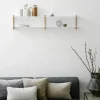 Nivo hylla C Ljus ek-vit
