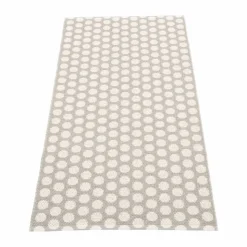Noa gångmatta Warm grey/grey stripes 70x150 cm